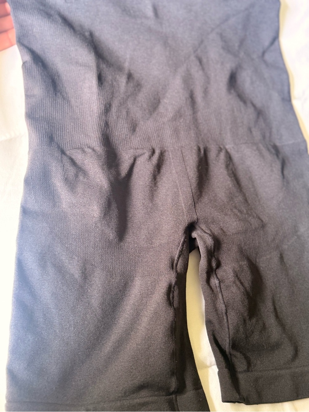 Shapermint Black Seamless High-Waist Shapewear Shorts